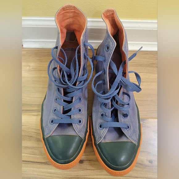 Converse Other - Converse, unisex mens US 9.5, women's 11.5, blue-orange